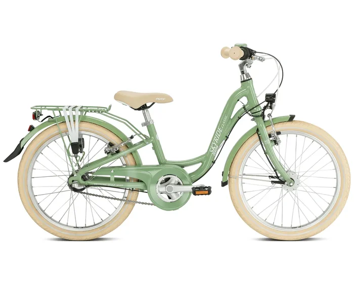 Puky Skyride 20-3 Classic – Kinderfahrrad mit 3-Gang Nexus 2025 | retro green 20″