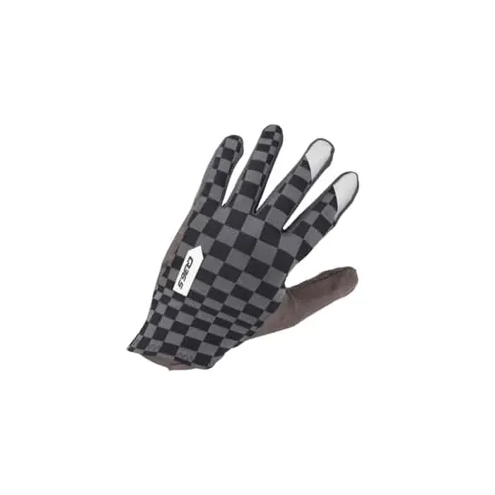 Q36.5 Hybrid Gloves Fahrradhandschuhe lang check grey XL