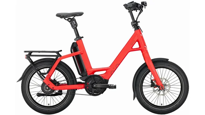 QiO EINS P-E 545 Wh E-Kompaktrad 20″ imola red matt 48 cm