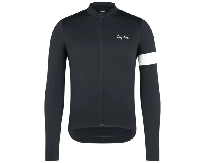 Rapha Core Thermal Radtrikot langarm | black