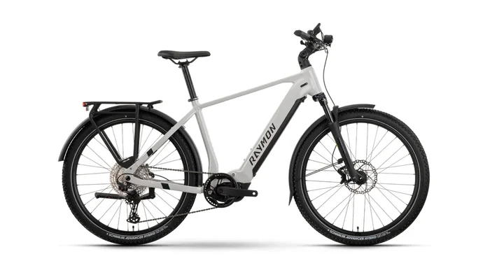 Raymon Tourray Pro 800 Wh E-Bike Diamant 27,5″ storm/black/kobalt