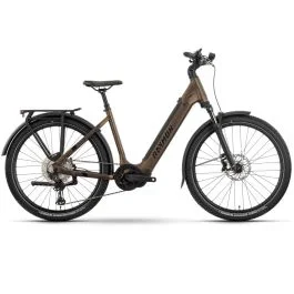 Raymon Tourray Ultra Low| Trekking E-Bike | 27.5″ | 800Wh Yamaha PW-X3 | brown