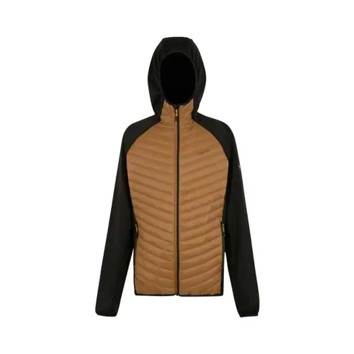 Regatta Andreson Hybrid Thermojacke Herren nut brown-schwarz 3XL