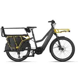 Riese & Müller Multicharger3 Mixte FAMILY – 27,5 Zoll 625Wh 10K Trapez – utility grey/ curry matt