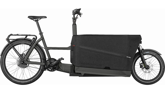 Riese & Müller Packster2 70 touring, 750 Wh, E-Lastenrad 20″/26″ Cargo Carry System, Persenning, Control Technology Package, GX, RX, urban grey matt TB