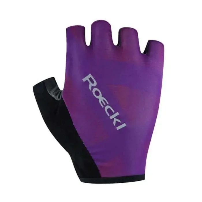 Roeckl Busano Fahrradhandschuhe kurz purple 6