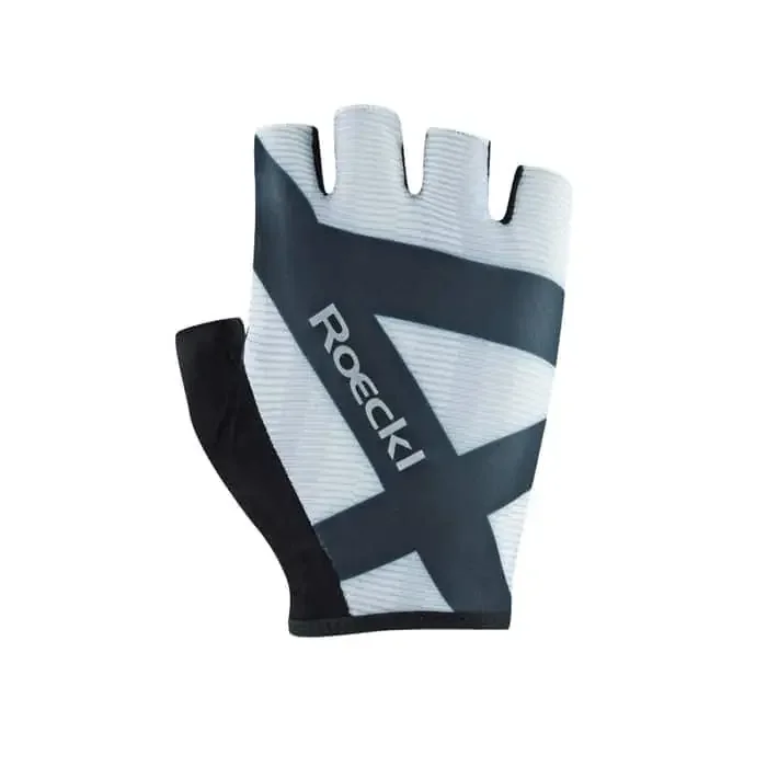 Roeckl Busano Fahrradhandschuhe kurz weiß-schwarz 7
