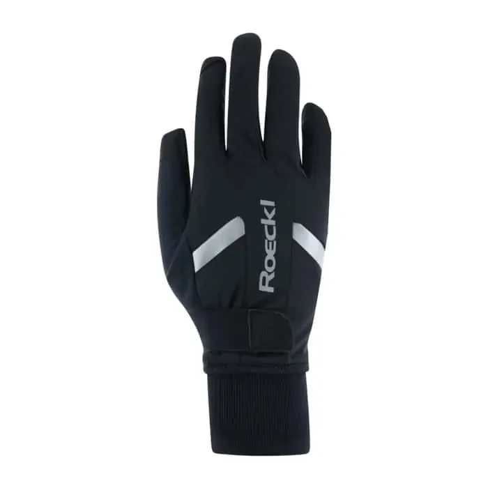 Roeckl Ravensburg 3 Windstopper Fahrrad-Handschuhe lang schwarz 10