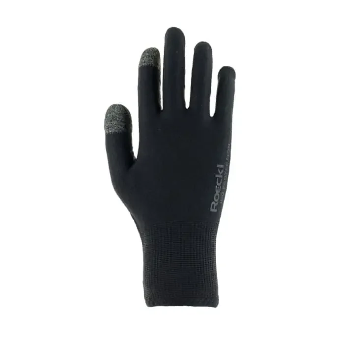 Roeckl Rudlhorn Waterproof Fahrrad Handschuhe lang schwarz M (8-8,5)