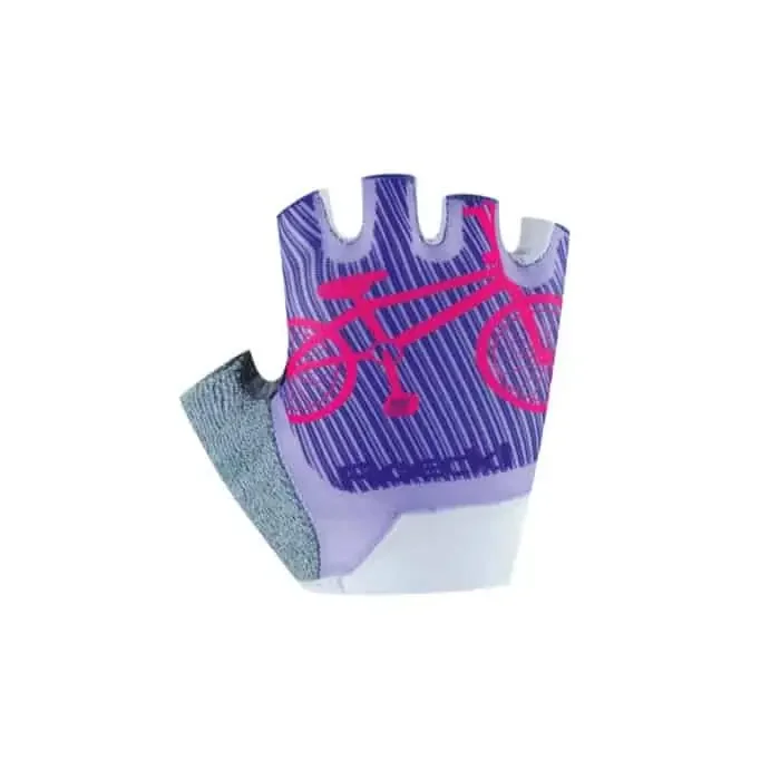 Roeckl Trapani Fahrradhandschuhe Kinder lavender 6
