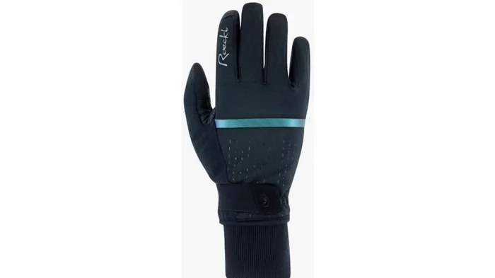 Roeckl Watou Handschuhe lang black/cameleon green