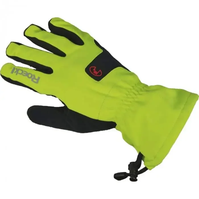 Roeckl Windstopper Winter Fahrradhandschuhe neon 11