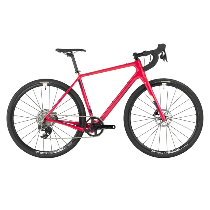 Salsa Warbird Carbon Rival XPLR eTap AXS Gravel Komplettrad 700C Red