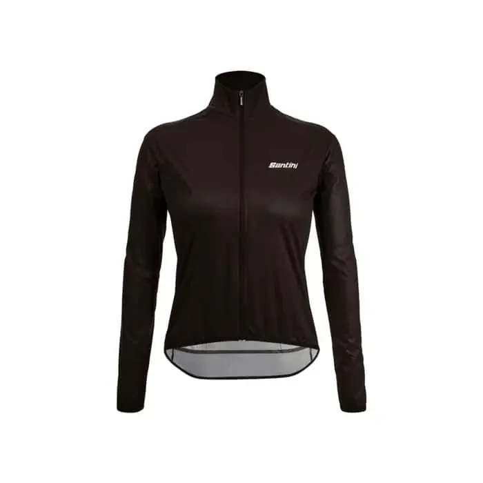 Santini Nebula Windjacke mit Rückentasche Damen schwarz XL