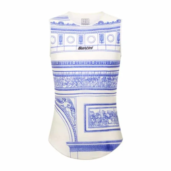 Santini Tour de France Arc de Triomphe Baselayer print XS