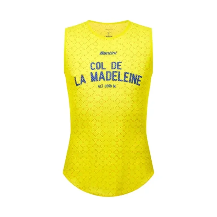 Santini Tour de France Col de la Madeleine Baselayer print M