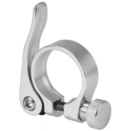 Sattelstützeklemme ø34.9 mm Edge Aluminium mit Schnellverschluss – Silber