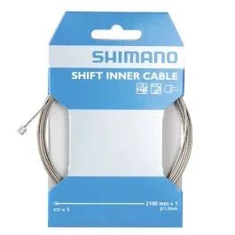 Schaltzug innenkabel Shimano 1,2 x 2100mm (10 Stück) – Silber