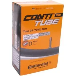 Schlauch Continental 28″ Tour Slim – 28-609 -> 37-642- DV40mm ventil