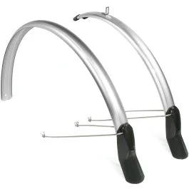 Schutzblech Satz Eurofender Scatto 28″ x 51 mm – Silber