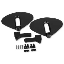 Schutzset und Fußrasten Polisport Guppy Junior – Dunkelgrau