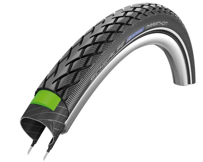 Schwalbe Marathon 20″ Trekking-Reifen (40/47-406) Endurance GreenGuard | schwarz-reflex
