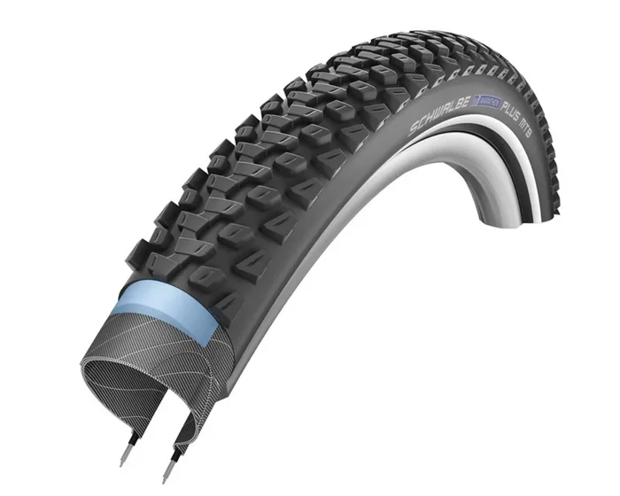 Schwalbe Marathon Plus 29×2.10 Zoll MTB-Reifen SmartGuard Drahtreifen | schwarz-reflex 54-622