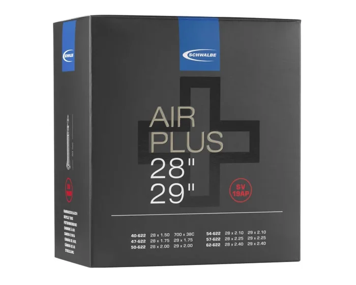 Schwalbe Schlauch 28/29 Zoll Air Plus SV (40/62-622) 40mm Sclaverandventil