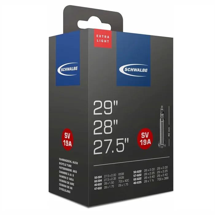 Schwalbe Schlauch SV19A für 27.5/28/29″ Extraleicht