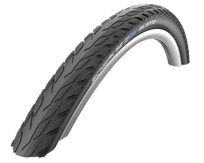 Schwalbe Silento 28 Zoll Touring-Reifen SBC K-Guard Drahtreifen | schwarz-reflex