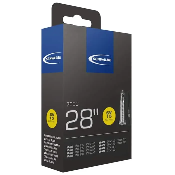 Schwalbe SV 15 Ventil 50 mm Fahrradschlauch (28″)