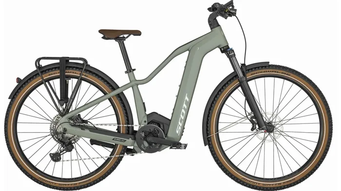 Scott Axis eRIDE 10 Lady 750 Wh E-Bike Diamant 29″ Highland Green