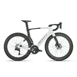 Scott Foil RC Pro – 28 Zoll 24K-Di2 Diamant – cumulus white carbon black