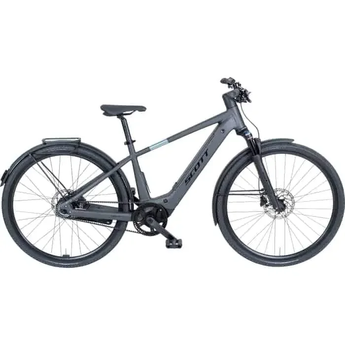 Scott Passage 10 Belt Men E-Bike City Bike Herren 29″ grau L = 49 cm