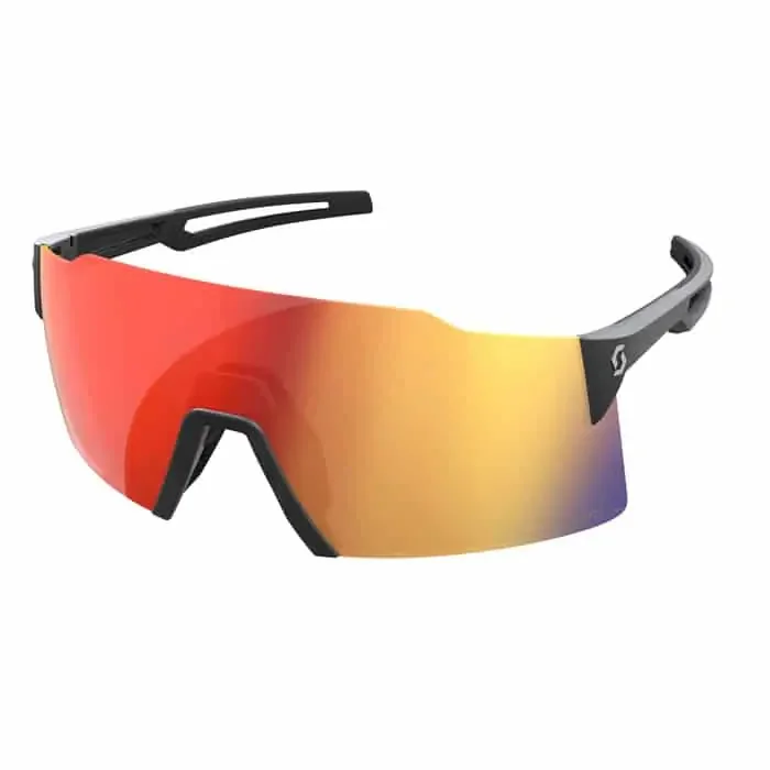 Scott Stride Sunglasses Fahrradbrille schwarz – rot chrome uni