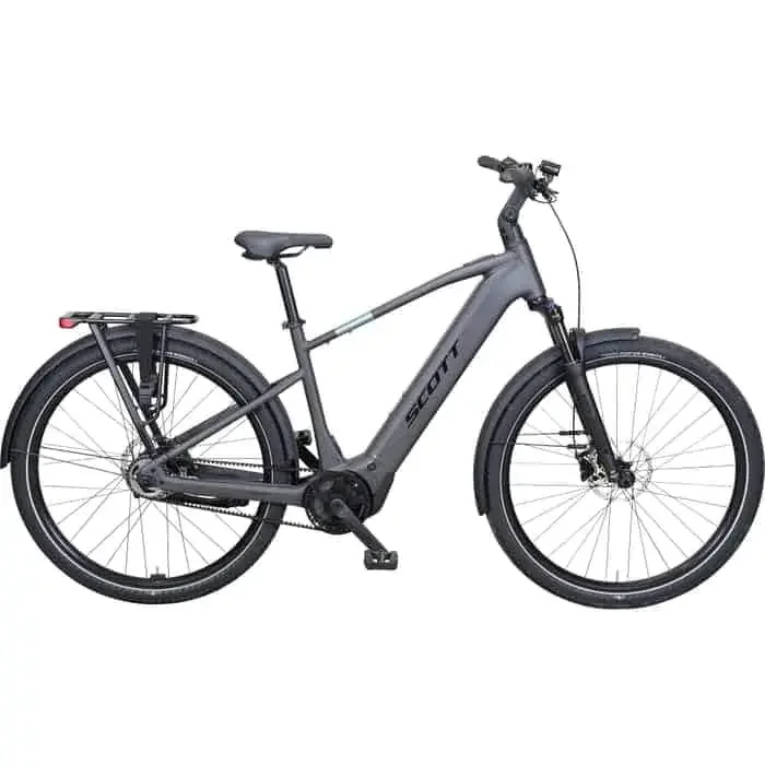 Scott SUB 20 Belt E-Bike Trekkingrad Herren 29″ grau XL = 54 cm