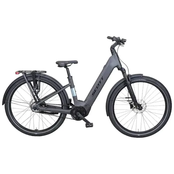 Scott SUB 20 Belt E-Bike Trekkingrad Tiefeinsteiger 29″ grau