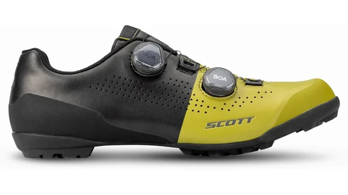 Scott Tuned Gravel-Schuhe matt black/savanna green