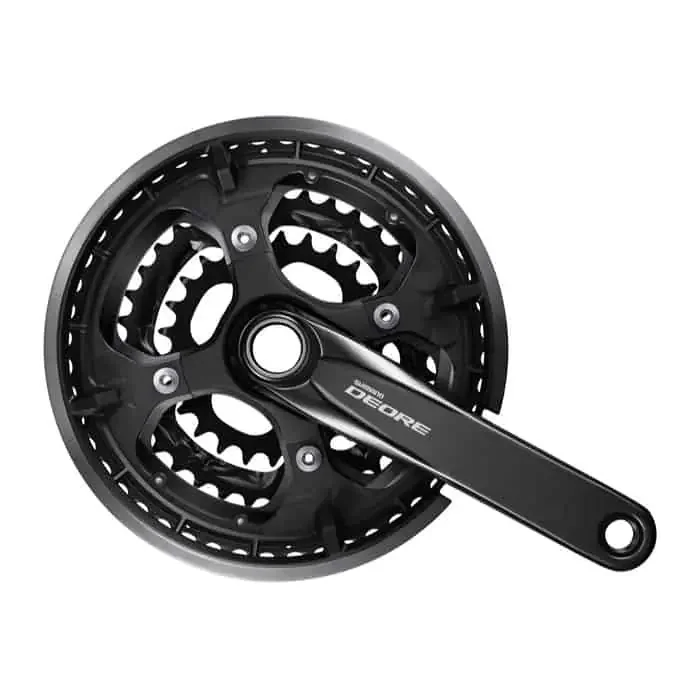 Shimano Deore FC-T6010 Kurbel Trekking (3×10) 170 mm