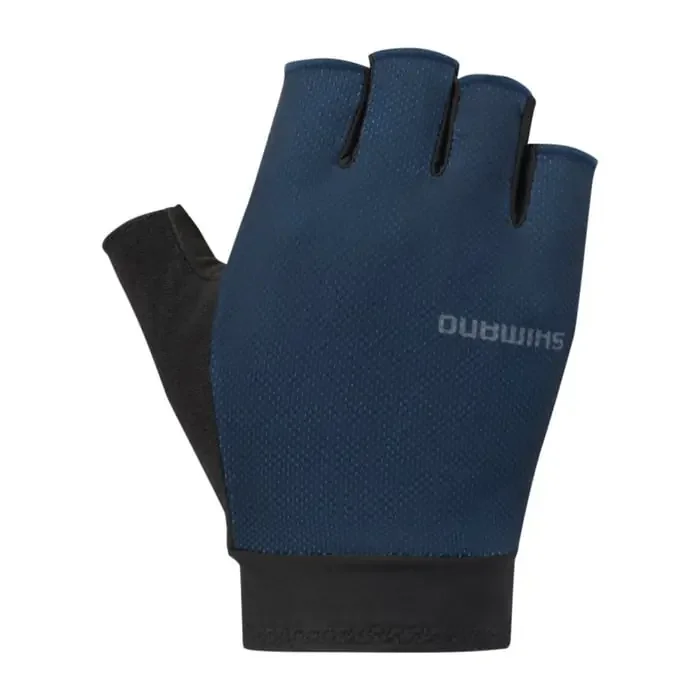Shimano Explorer Fahrrad Handschuhe kurz navy L