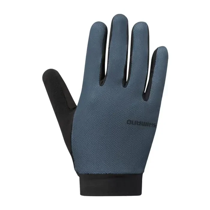 Shimano Explorer Fahrrad Handschuhe lang blue-grey L