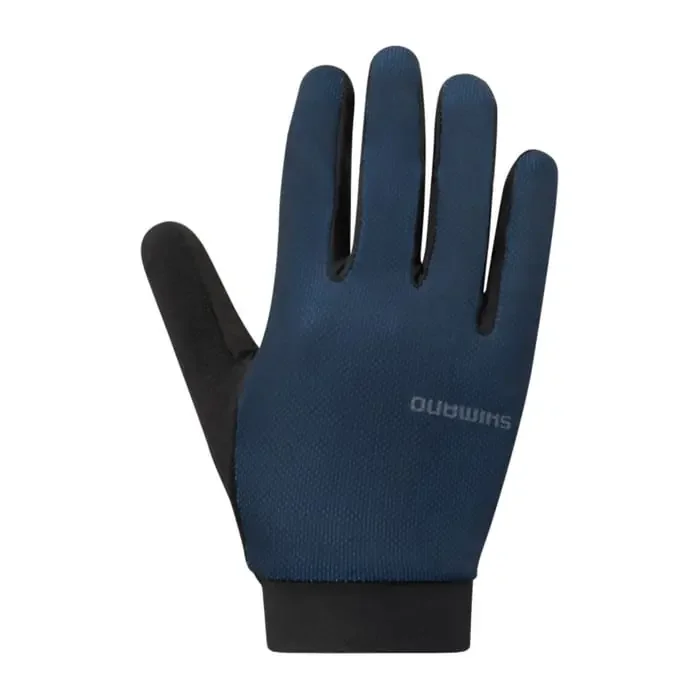 Shimano Explorer FF Fahrrad Handschuhe lang navy S