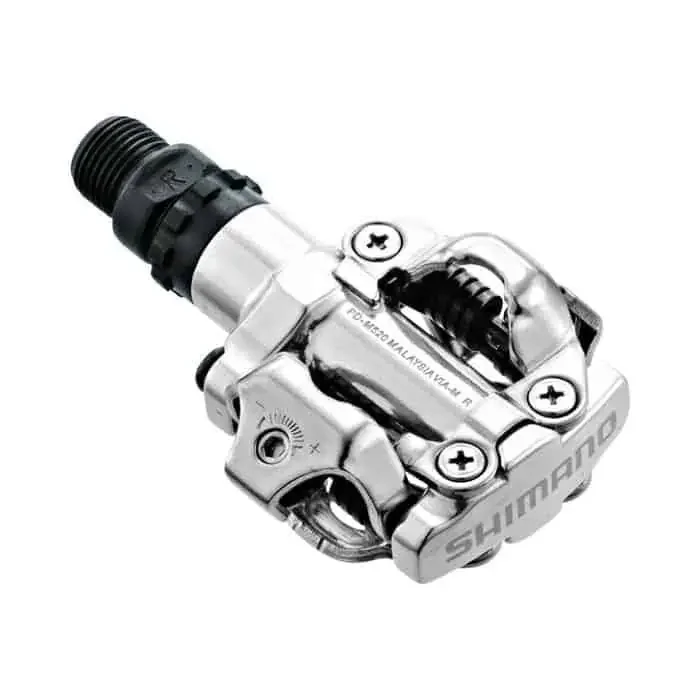 Shimano PD-M520 MTB-Pedale Silber