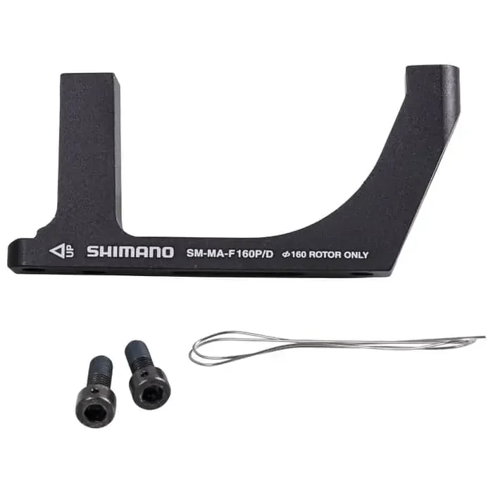 Shimano SM-MA-F160PDA Scheibenbremsadapter Postmount/Flatmount VR 160 mm