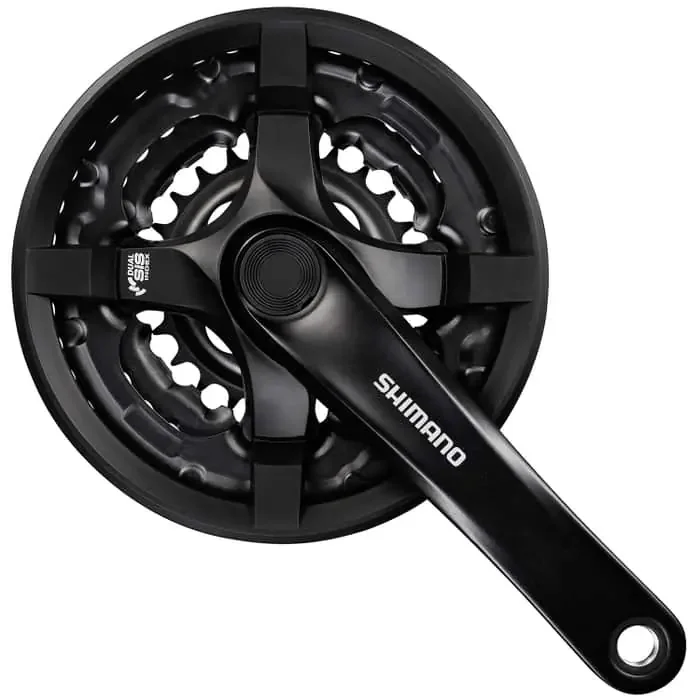 Shimano Tourney FC-TY501 MTB/Trekking-Kurbel (3×6/7/8) schwarz