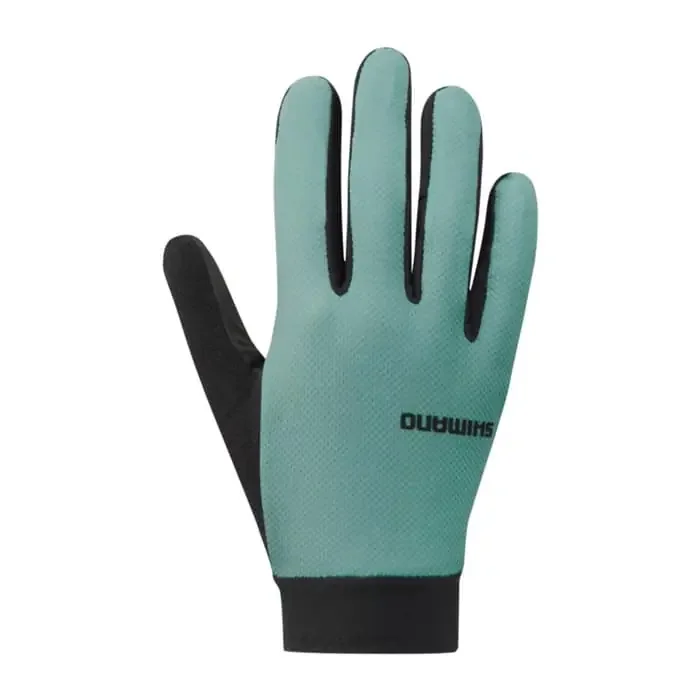 Shimano W‘s Explorer FF Fahrrad Handschuhe lang Damen teal L
