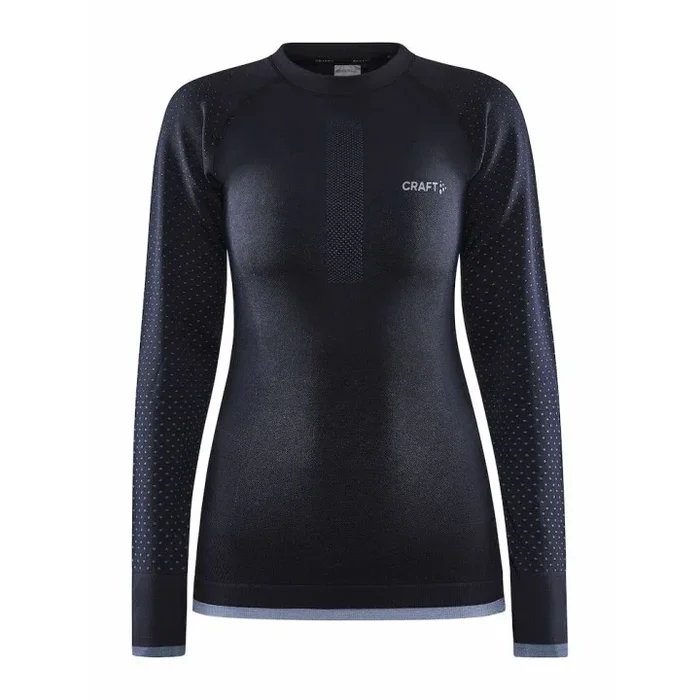 Shirt Intima Woman Long Sleeves Craft ADV Warm Intensity LS – Black