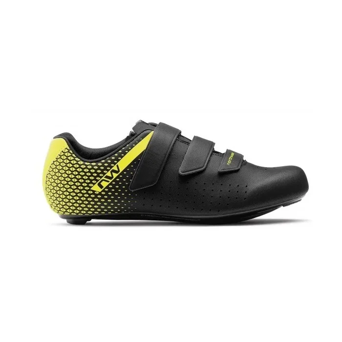 Shoes Northwave Core 2 Black/Yellow Fluo