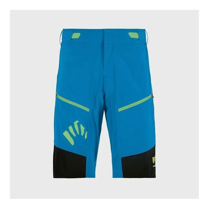 Shorts Karpos Rapid Baggy – Blue/Green Fluo
