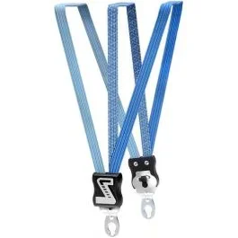 Spanngurt Gepäckträger Trio Simson Kurz mit 3 Gurte – Kobalt